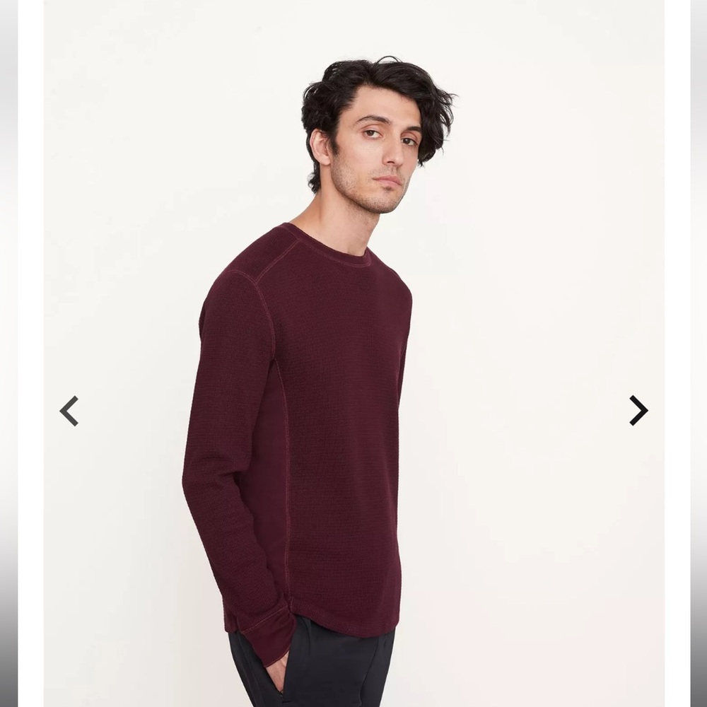Vince | thermal long sleeved shirt size small